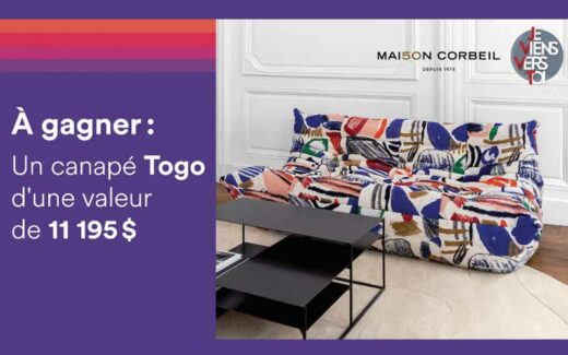 Un canapé Togo de 11.195 $