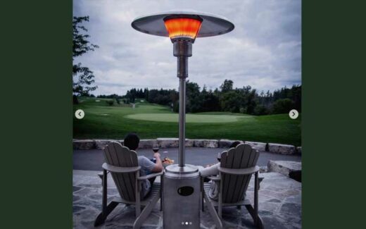 Un chauffe terrasse Crown Verity de 675 $