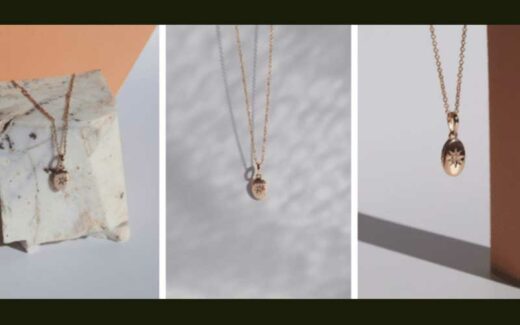 Un collier en or 14k Welleree Astrid de 840$