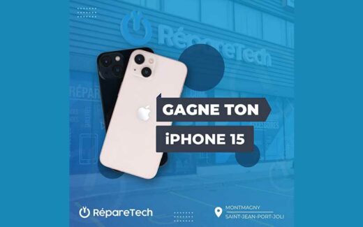 Un iPhone 15 tout neuf