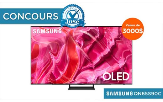 Un téléviseur 65 pouces OLED Samsung de 3000 $