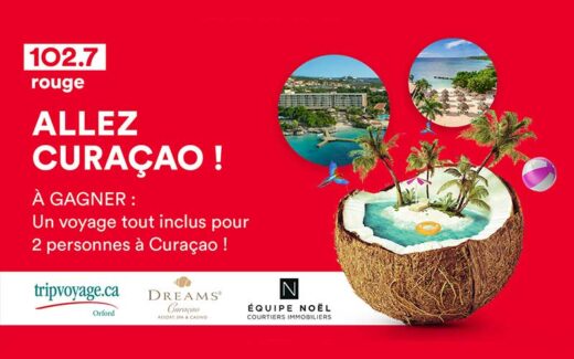 Un voyage tout inclus pour 2 à Curaçao (7000 $)