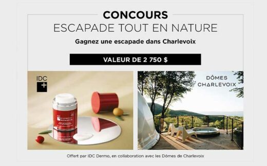 Une escapade dans Charlevoix de 2750 $
