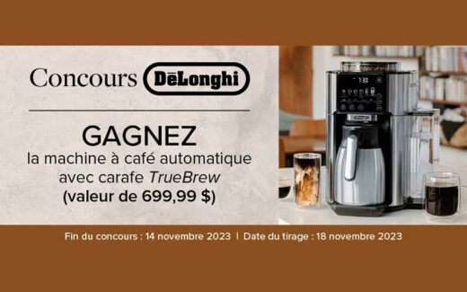 Une machine à café automatique TrueBrew de 700 $