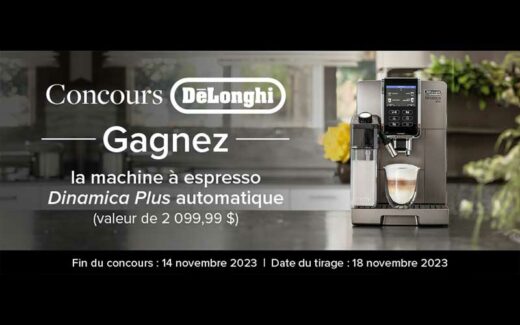 Une machine à espresso Dinamica Plus de 2100 $