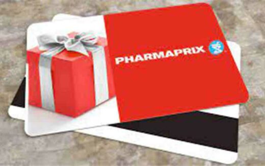 100 cartes-cadeaux Pharmaprix de 500 $