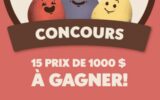15 x 1000 $ en épicerie