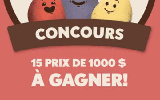 15 x 1000 $ en épicerie