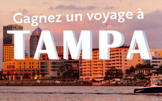 2 voyages à Tampa Bay aux États-Unis