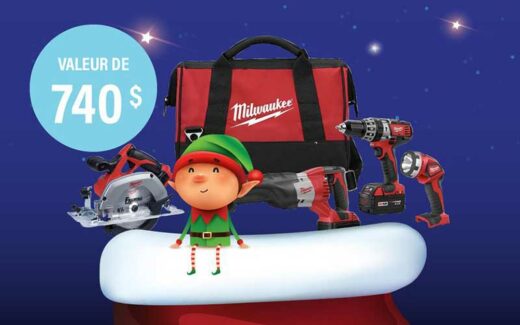 Un ensemble d'outils sans fil Milwaukee de 740 $