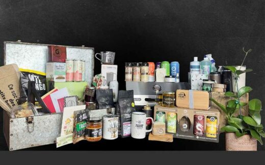 Un méga panier cadeau Kaffé Krème