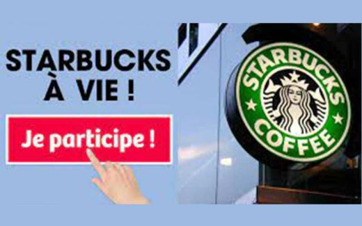 Un prix Starbucks pour la vie (Valeur de 70.518 $)