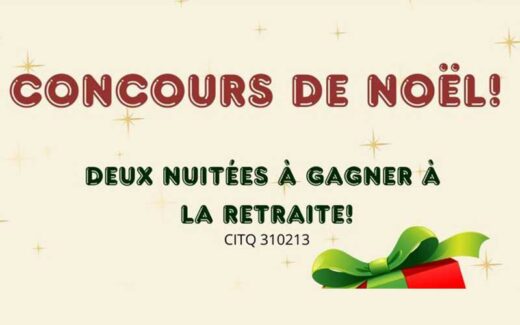 Un séjour de 2 nuitées à La Retraite