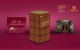 Une console de jeux vidéo Xbox Series S édition Wonka