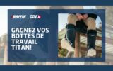 Une paire de bottes de travail Titan de Baffin