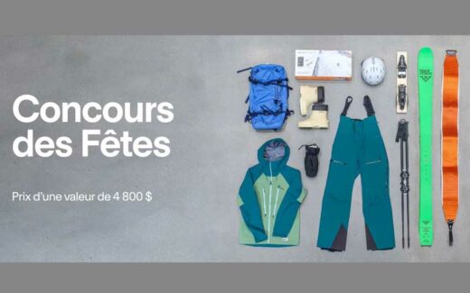 Un Kit de prix pour les adeptes de ski de 4800 $