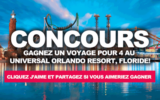 Un Voyage à Orlando pour 4 personnes (10000$)