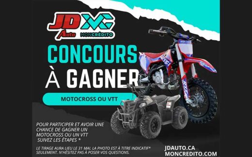 Un motocross ou un VTT