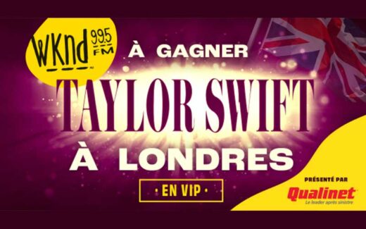 Un voyage à Londres pour voir Taylor Swift (7500 $)
