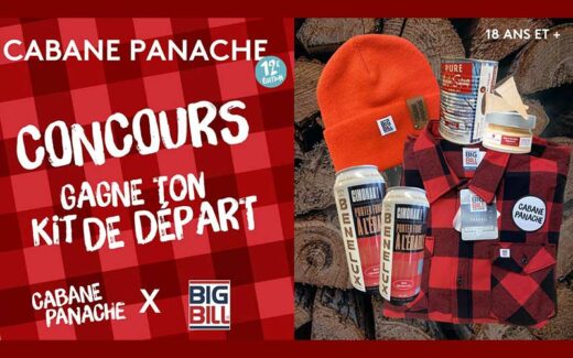 Un kit de départ pour le festival Cabane Panache