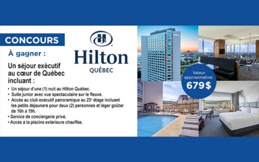Un séjour exécutif au cœur de Québec (679 $)