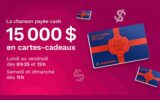 15 000 $ en cartes-cadeaux Jean-Coutu à gagner