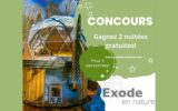 2 nuitées gratuites chez Exode en Nature