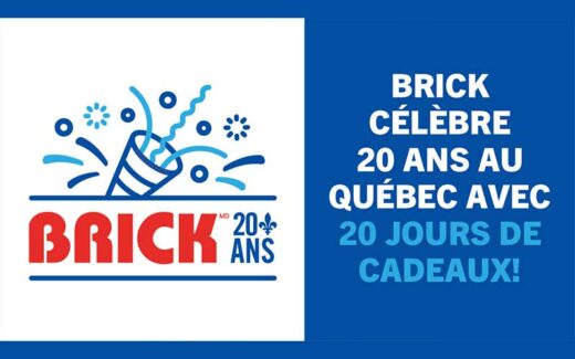 Gagnez Un grand prix BRICK de 20 000 $