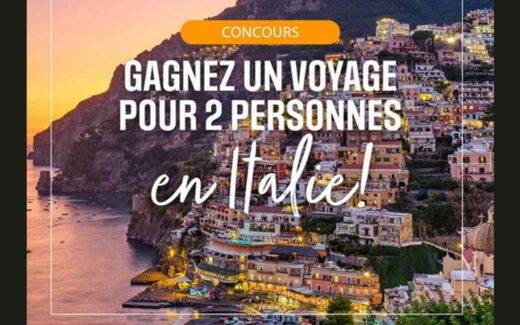 Gagnez Un voyage en Italie (Valeur de 13 000 $)