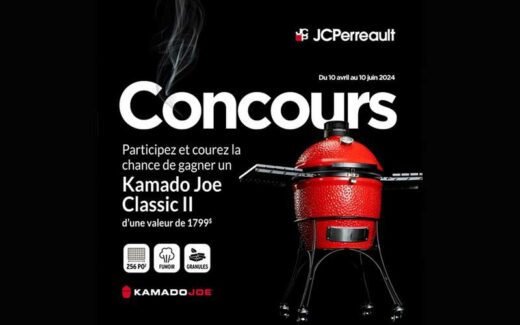 Un barbecue Kamado Joe Classic II à gagner (1799 $)