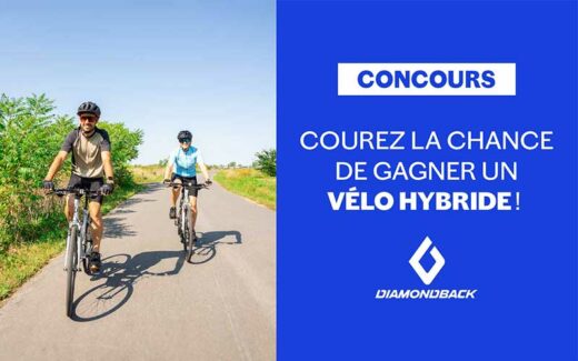 Gagnez 20 vélos hybrides Diamondback (585 $ chacun)