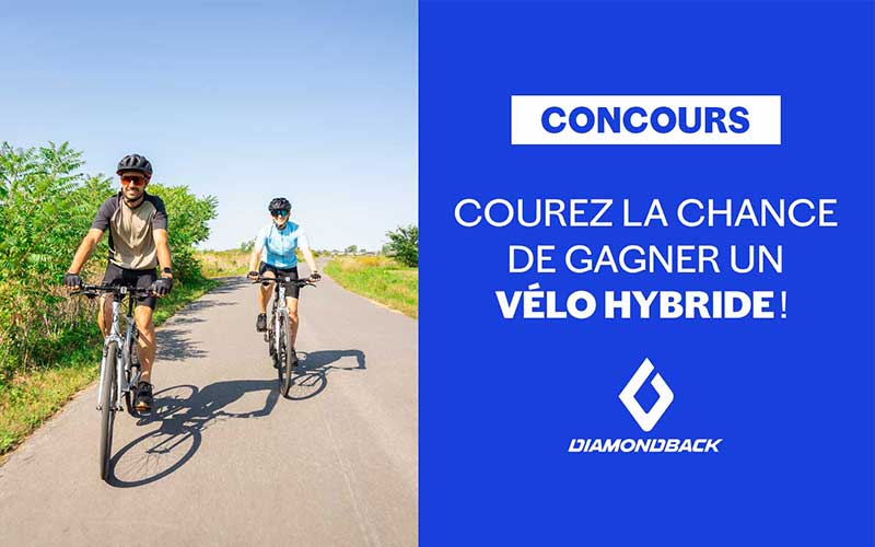 Gagnez 20 vélos hybrides Diamondback (585 $ chacun)