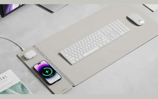 Gagnez le tapis de bureau chargeur sans fil Alti de Journey