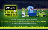 Gagnez un ensemble d’outils Ryobi de 2700 $