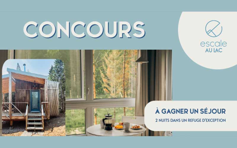 Gagnez Un séjour de 2 nuits dans un refuge d’exception