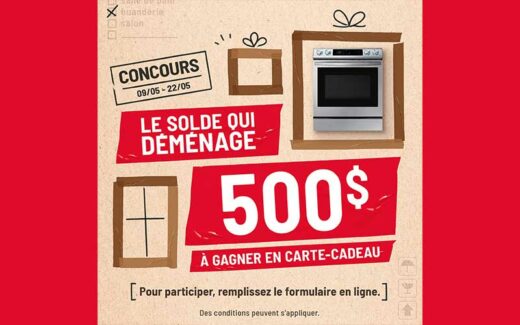 Remportez 2 cartes-cadeaux Corbeil de 500 $ chaque