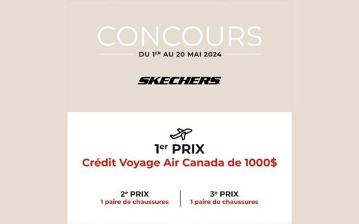 Remportez Un Crédit Voyage Air Canada de 1 000 $