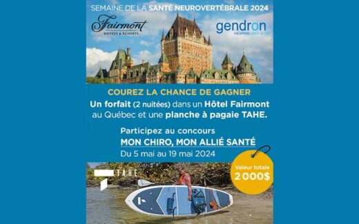 Un forfait dans un Hôtel Fairmont à gagner (2000 $)