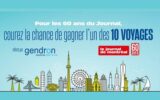 Gagnez 10 voyages offerts par Voyages Gendron