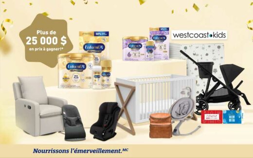 Gagnez un grand prix Enfamil (Valeur de 8300 $)