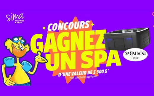 Gagnez un spa Spartiate de 5500 $
