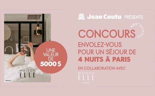 Gagnez un voyage à PARIS de 5000 $
