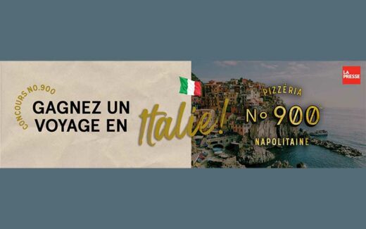 Gagnez un voyage pour deux personnes en Italie (6000 $)