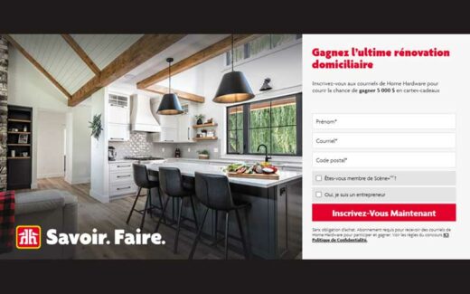 Gagnez une carte-cadeau Home Hardware de 5 000 $