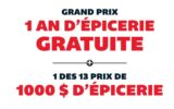 Gagnez 1 AN D’ÉPICERIE GRATUITE (15 000 $)