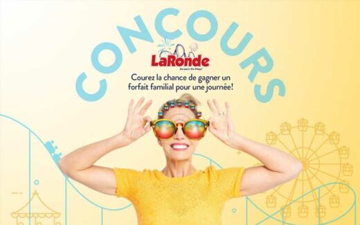 Gagnez un forfait familial pour une journée à La Ronde