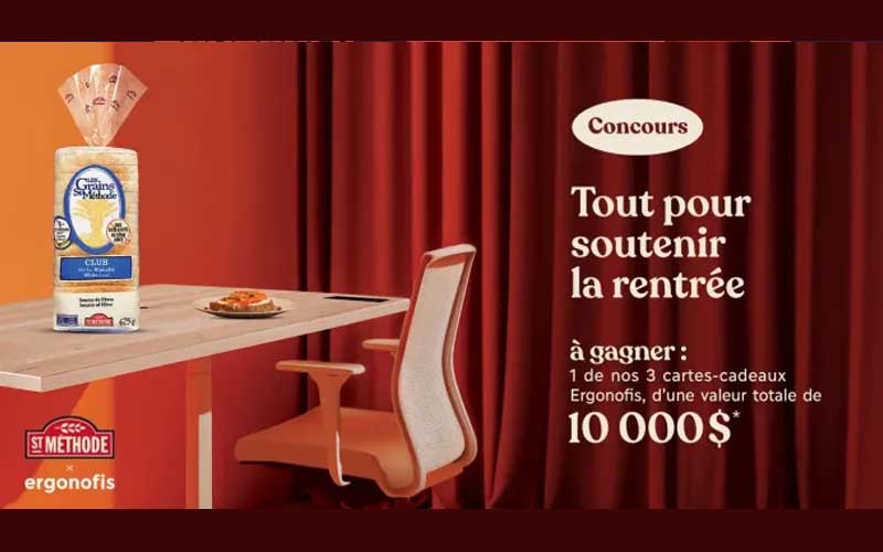 Gagenz 3 cartes-cadeaux Ergonofis de 3334 $ chacune