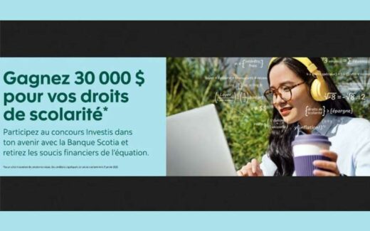 Gagnez 2 prix de 30 000 $ chacun pour vos droits de scolarité