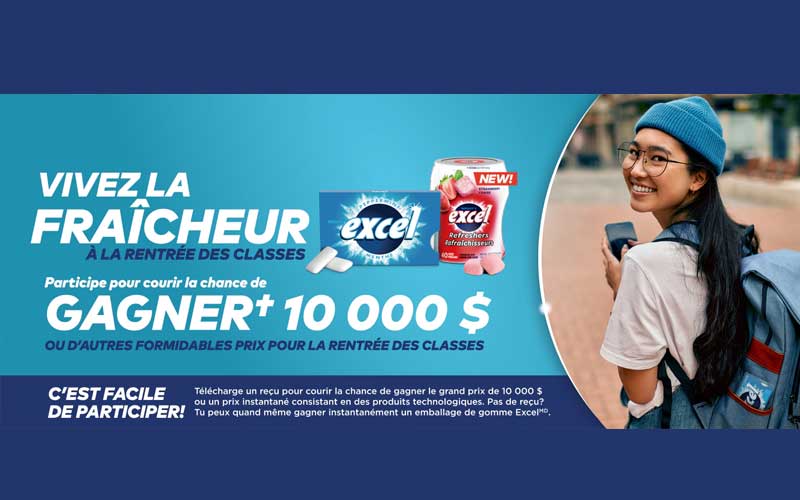 Gagnez un grand prix de 10 000 $ pour la Rentrée