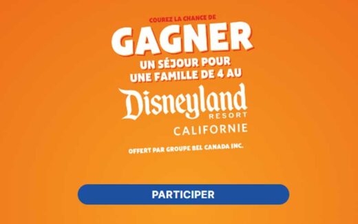 Gagnez un voyage pour 4 personnes en Californie (13 000 $)